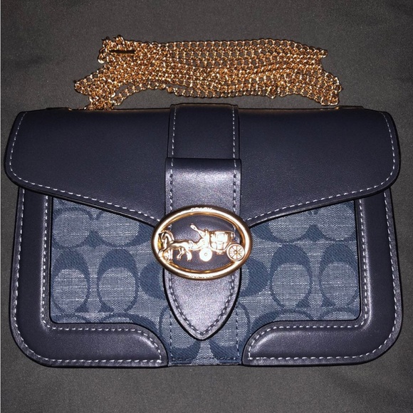 Coach Bags Coach Crossbody In Denim Signature Chambray